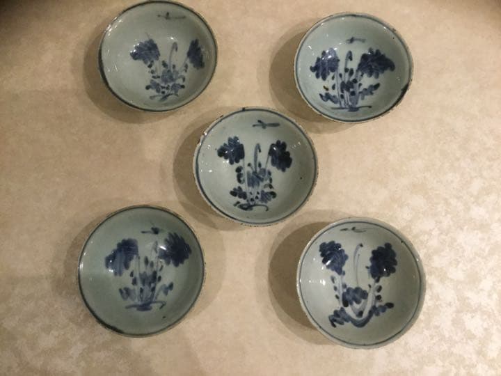 古染付　向付
