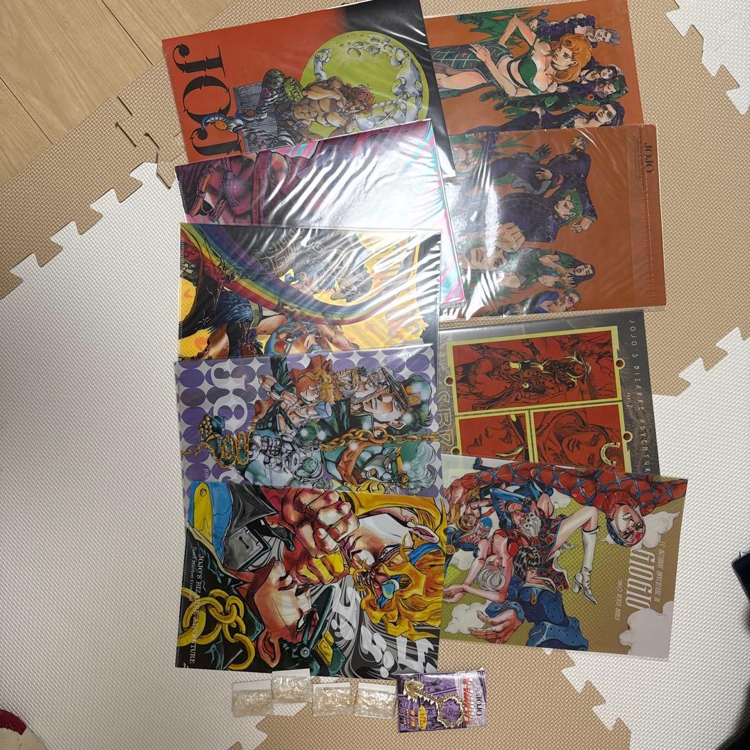 ジョジョの奇妙な冒険 クリアファイル ジョジョ展　チャーム