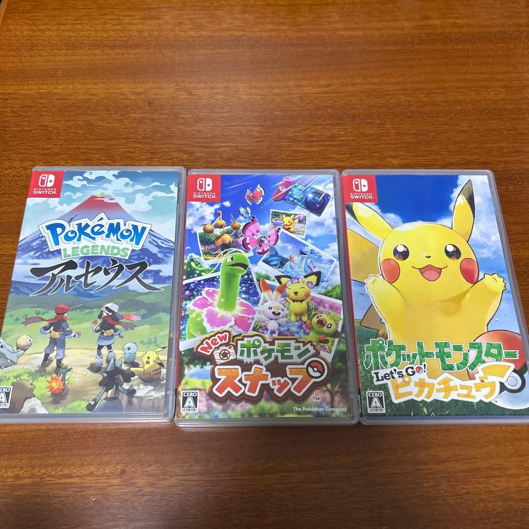 Switch ポケモン 3作品セット
