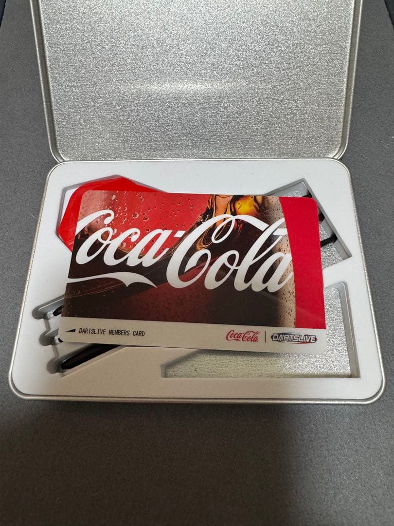 激レア　ダーツセット　コカコーラ　カード付