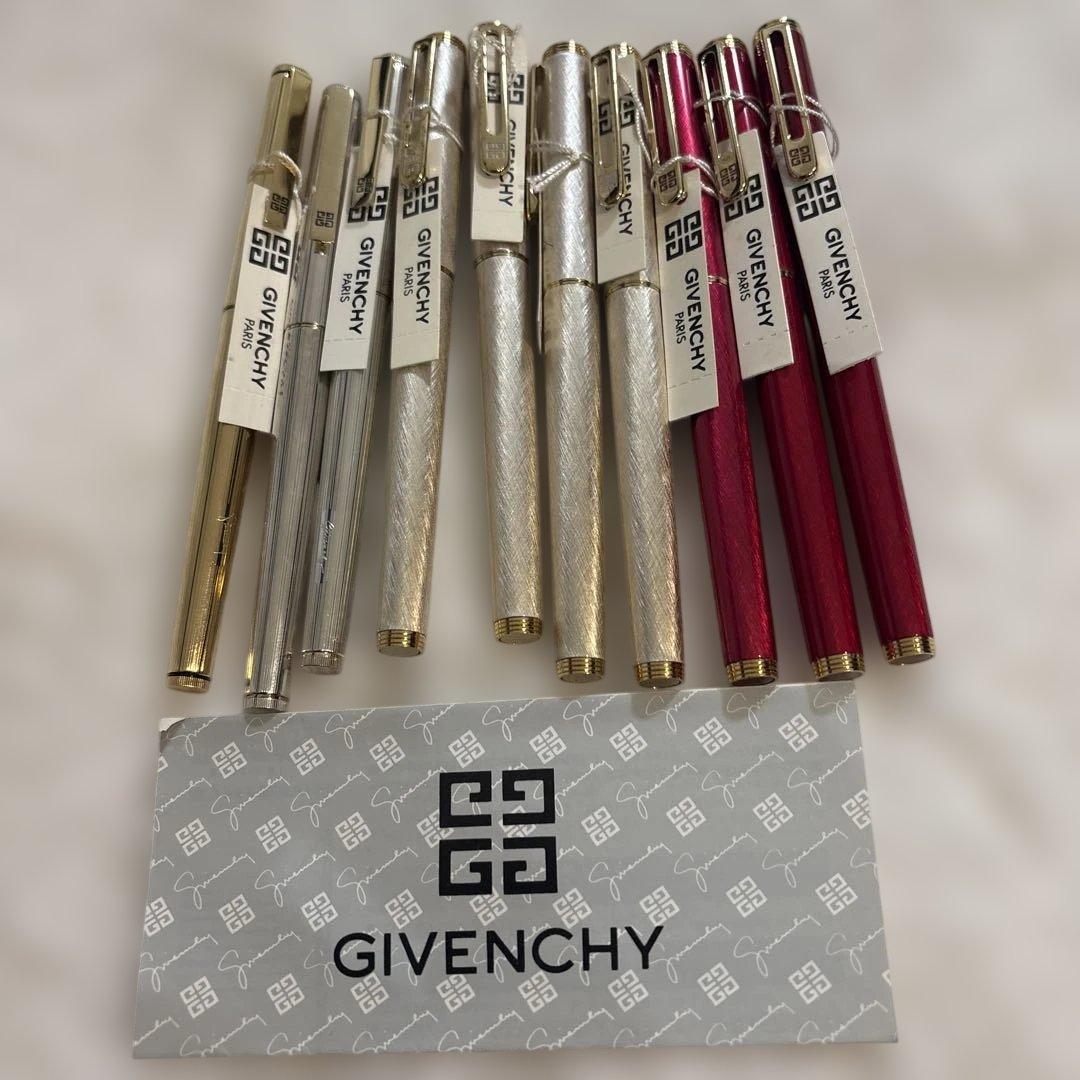 ジバンシー万年筆10本セットペン先14K 希少、廃盤　新品