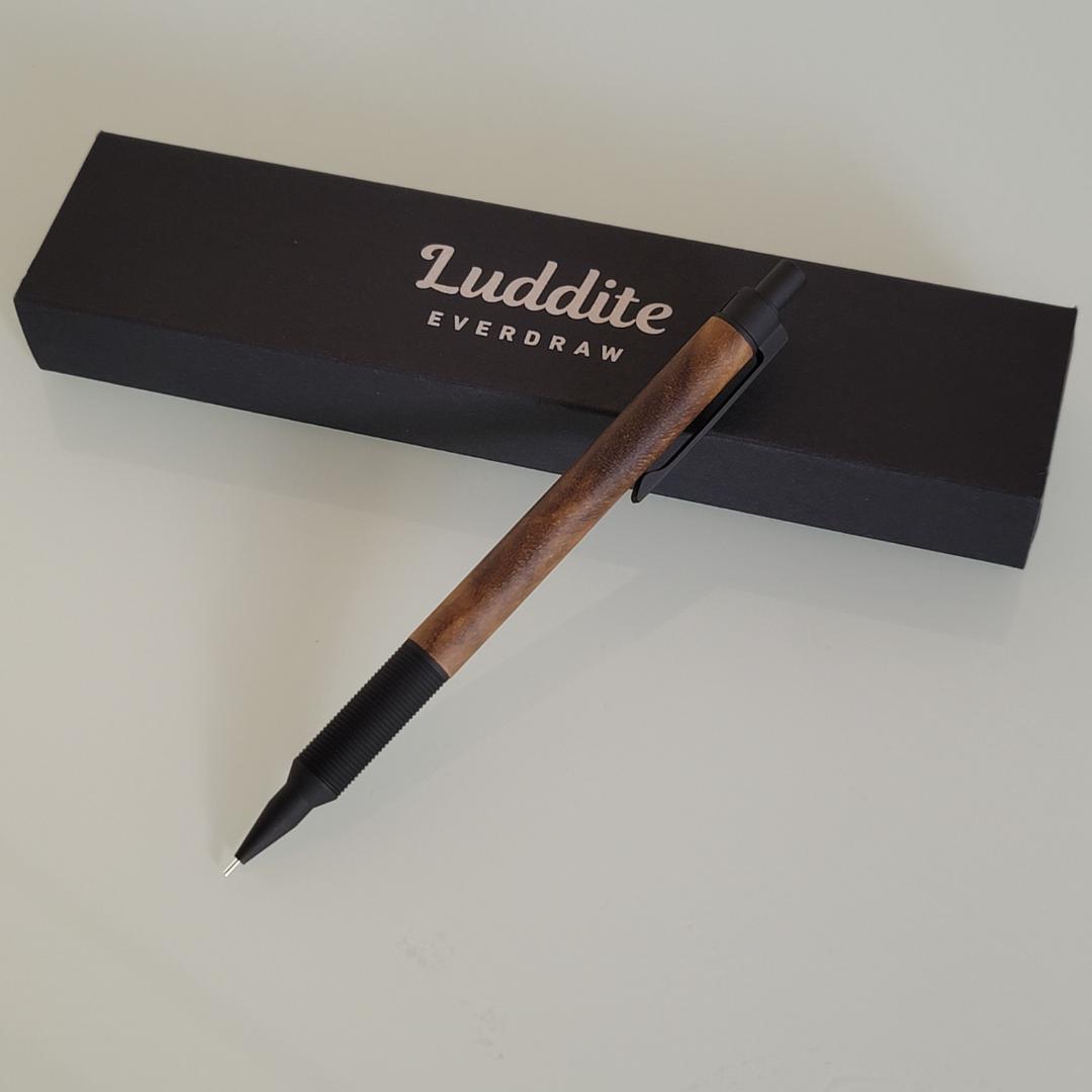 Luddite EverDraw エバードロー 銘木 マーブルウッド シャープ
