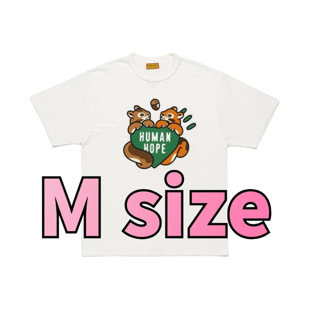 HUMAN HOPE GRAPHIC T-SHIRT WHITE Mサイズ