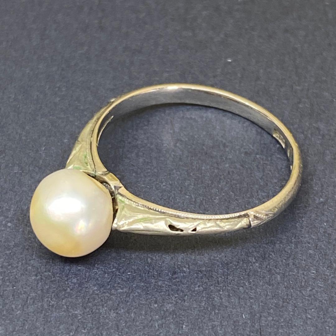 ヴィンテージ☆SPM☆絶品オパールと手彫りの素敵なブローチ☆おまけリング☆戦前