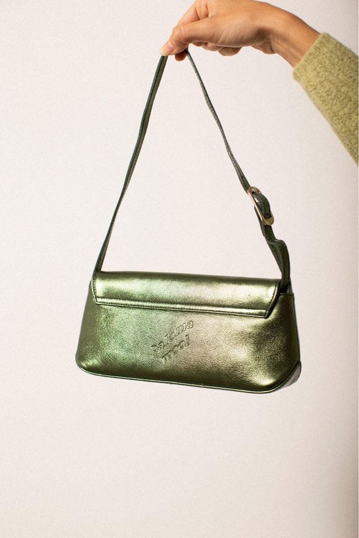 paloma woolグレンダ　レザーバッグ　グリーン