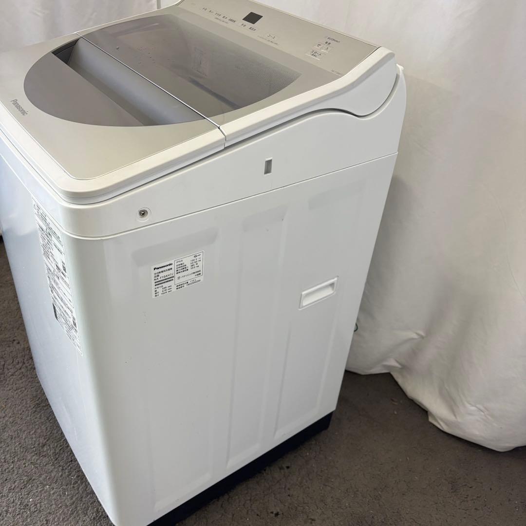 82　パナソニック　洗濯機　10キロ　大きめ　設置無料　エコナビ　安い‼️