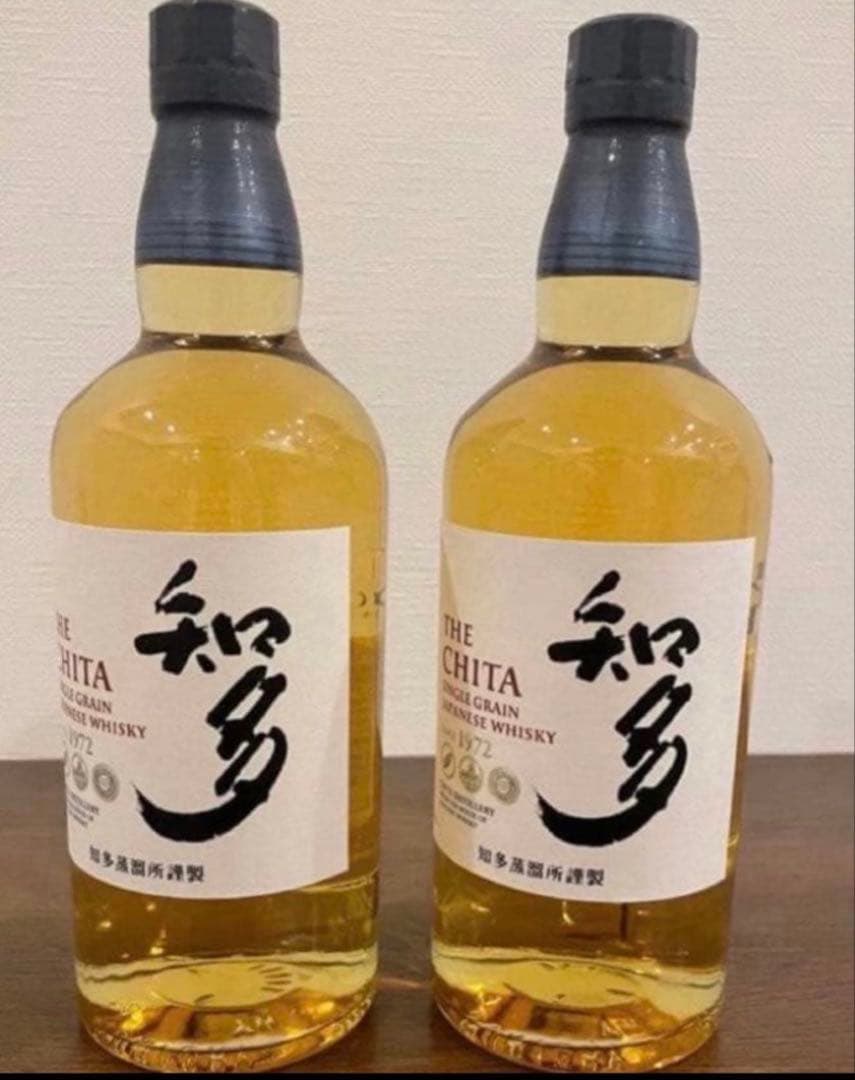 知多 THE CHITA シングルグレーンウイスキー 700ml 2本
