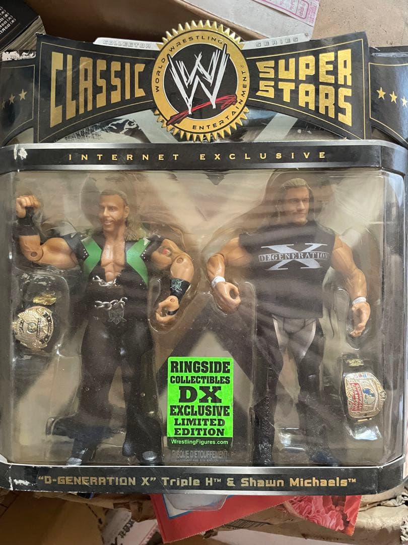 WWE ジャックス　限定　トリプルH & ショーン・マイケルズ　新品未開封未使用