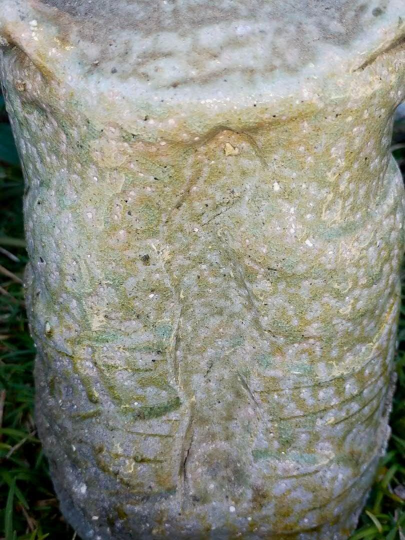 ♥伊賀　四耳　花入れ　花瓶　花器　骨董品　古玩