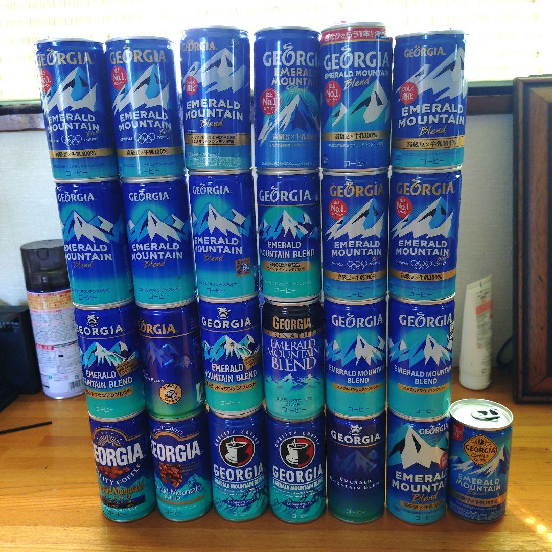 IA EMERALD MOUNTAIN BLEND コーヒー缶歴代缶