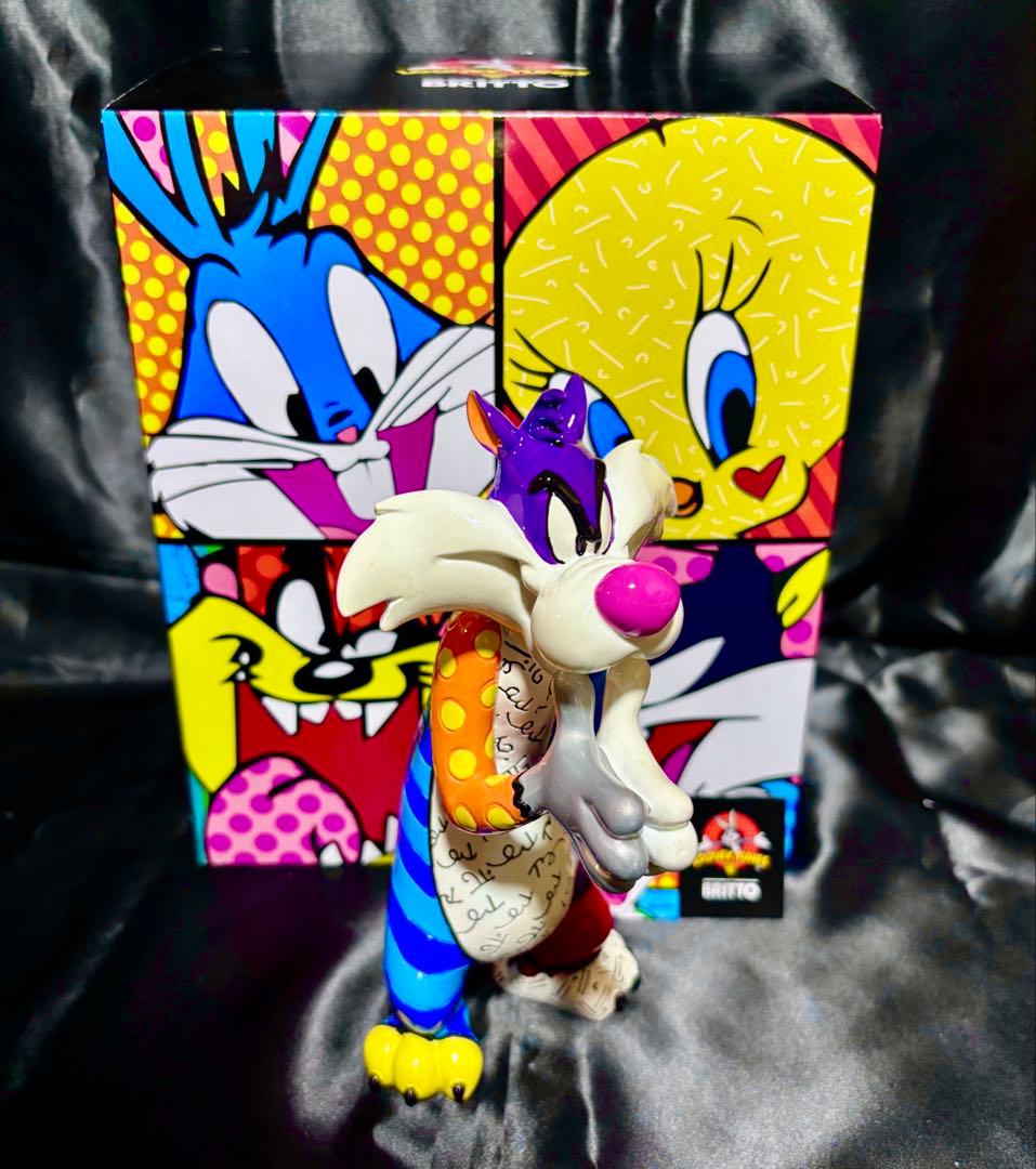 ロメロ　ブリット　ルーニーテューンズ　置物　フィギュア　シルベスター　キャット