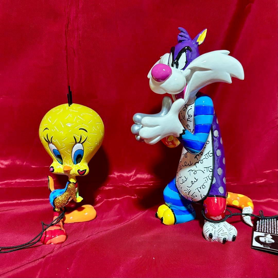 ロメロ　ブリット　ルーニーテューンズ　置物　フィギュア　シルベスター　キャット