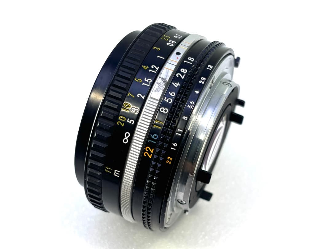 美品 Nikon ai-s 50mm f1.8 パンケーキレンズ #17