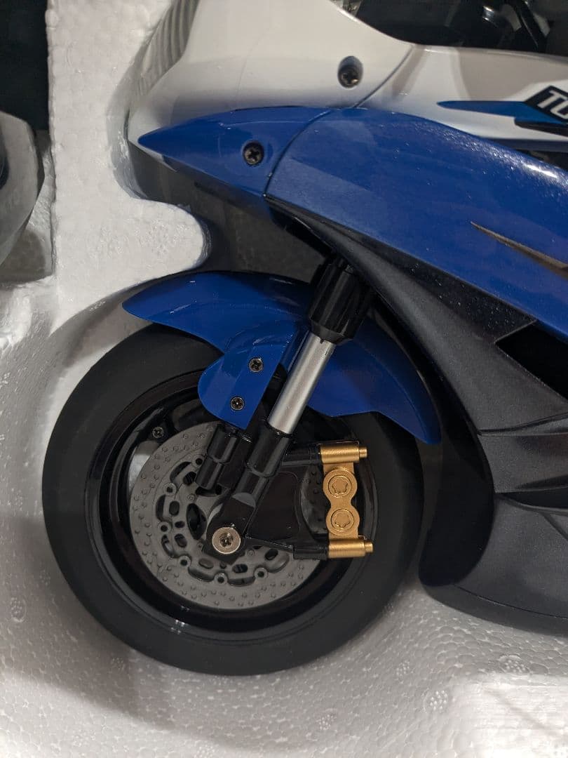 【未使用】東京マルイ　ストリートレーサー　1/5 電動RCバイク　ブルー