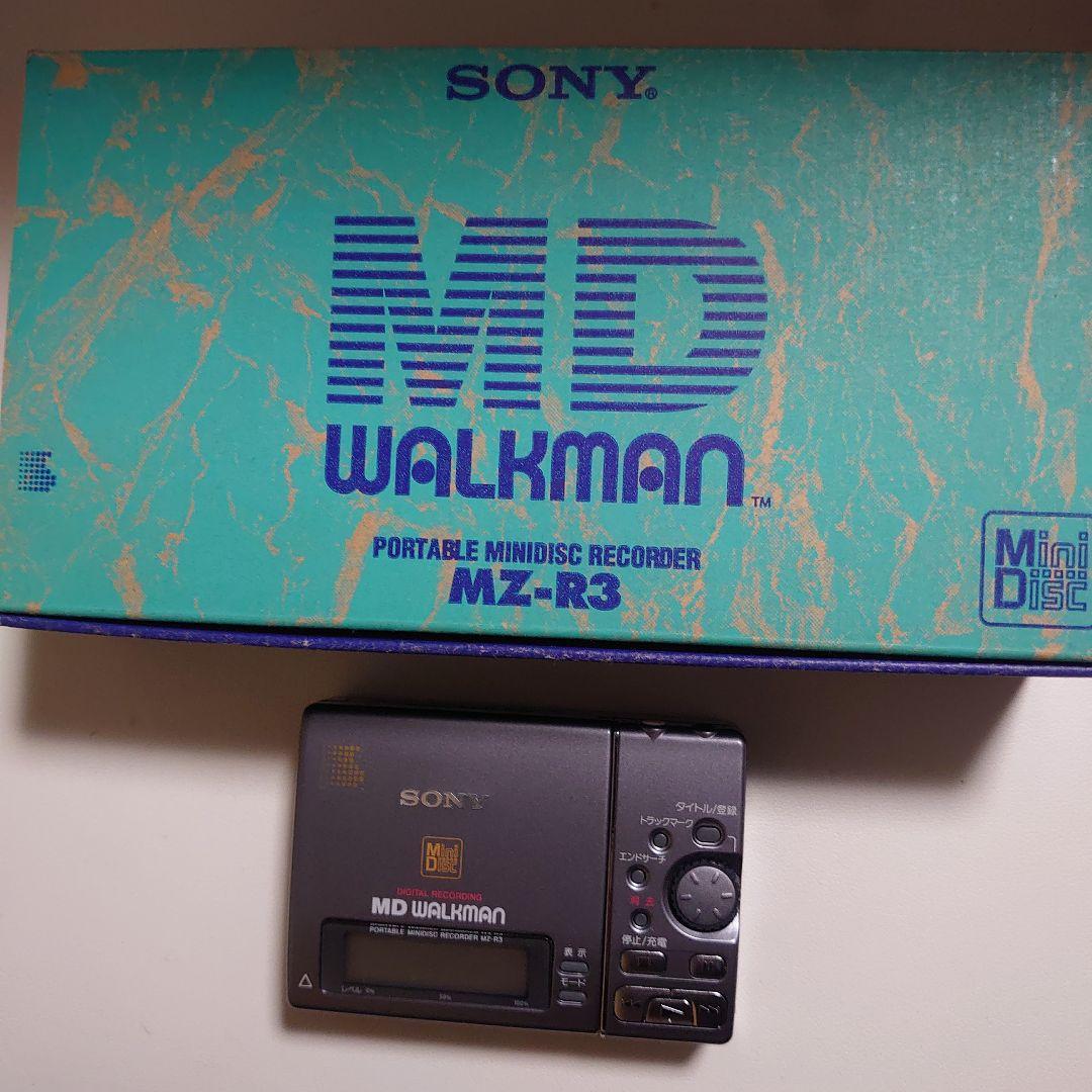 【動作確認済】『SONY』 MZ-R3 ポータブルMDレコーダー
