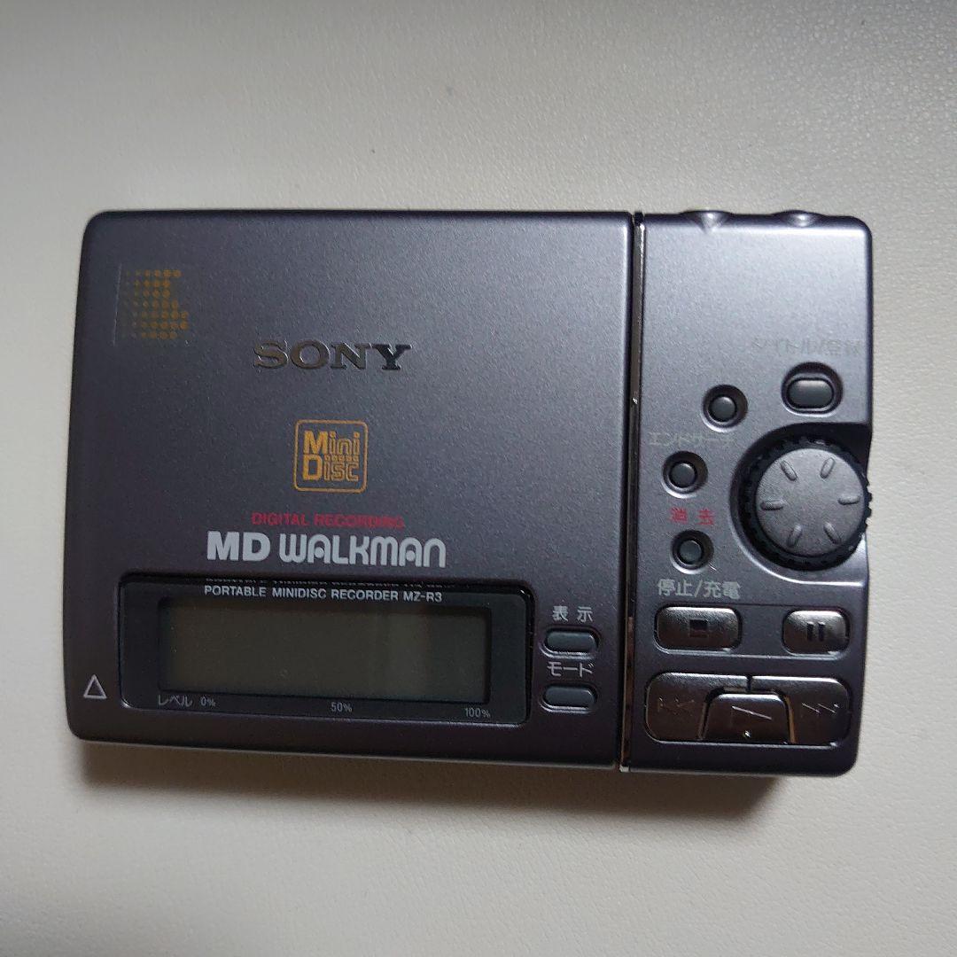 【動作確認済】『SONY』 MZ-R3 ポータブルMDレコーダー