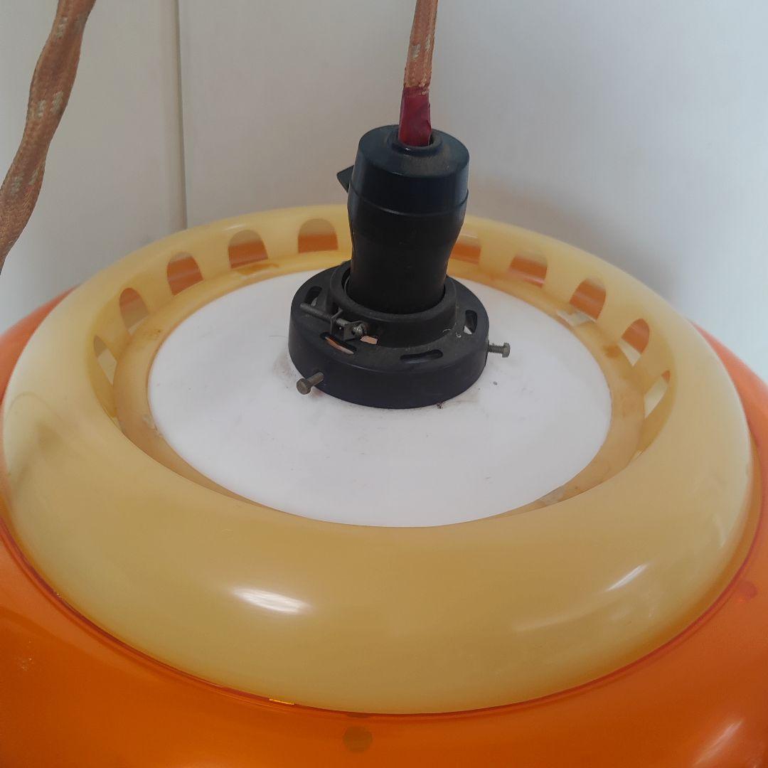 ★【当時物】★昭和レトロ　ペンダントライト　レトロポップ照明