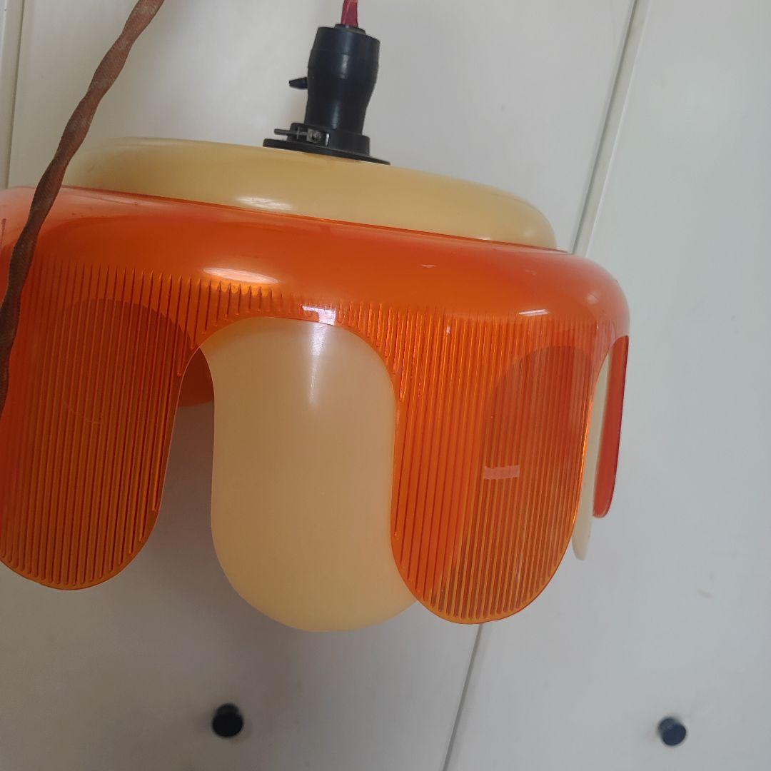 ★【当時物】★昭和レトロ　ペンダントライト　レトロポップ照明