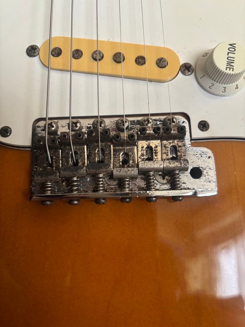 ジャンク　fender japan ST62 Sスタンプ　オーダー品？フジゲン