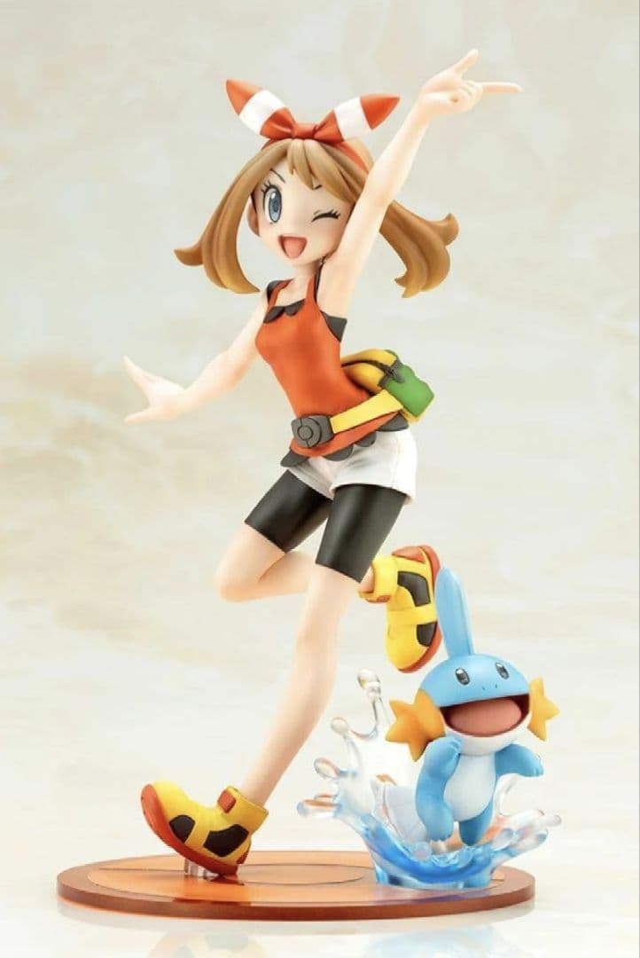 ハルカ with ミズゴロウ フィギュア 1/8スケール