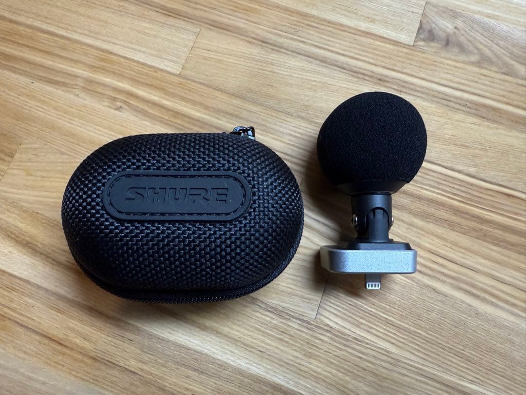 SHURE MV88 デジタルステレオコンデンサーマイクロフォン　ライトニング用