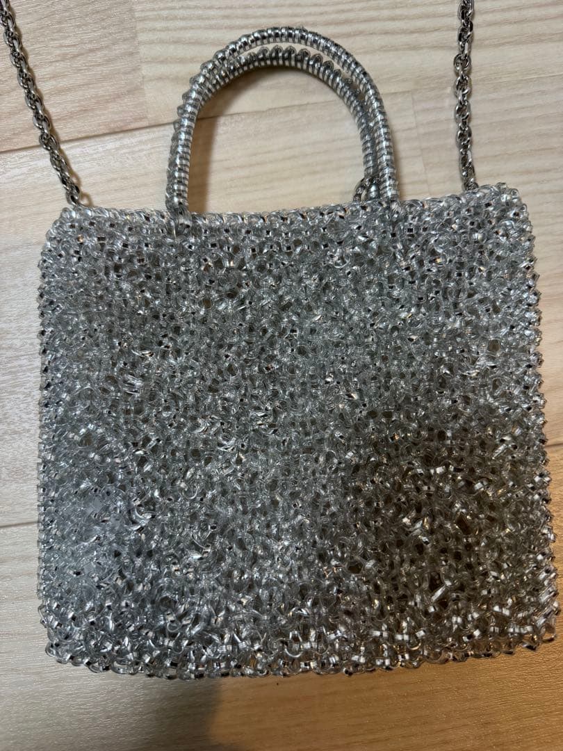 アンテプリマ ワイヤーバッグ スタンダード ミニアトゥーラ シルバー