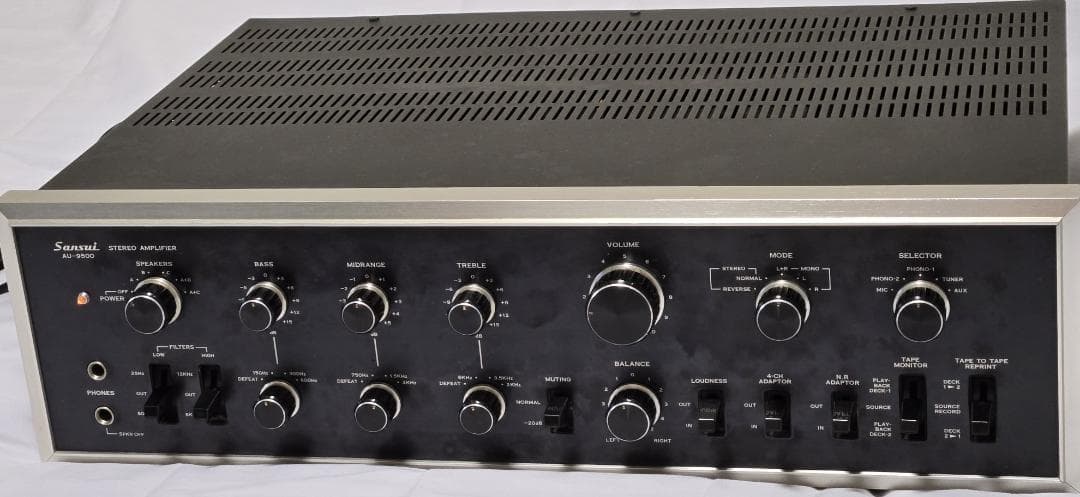 値下げ　Sansui AU-9500 ステレオプリメインアンプ