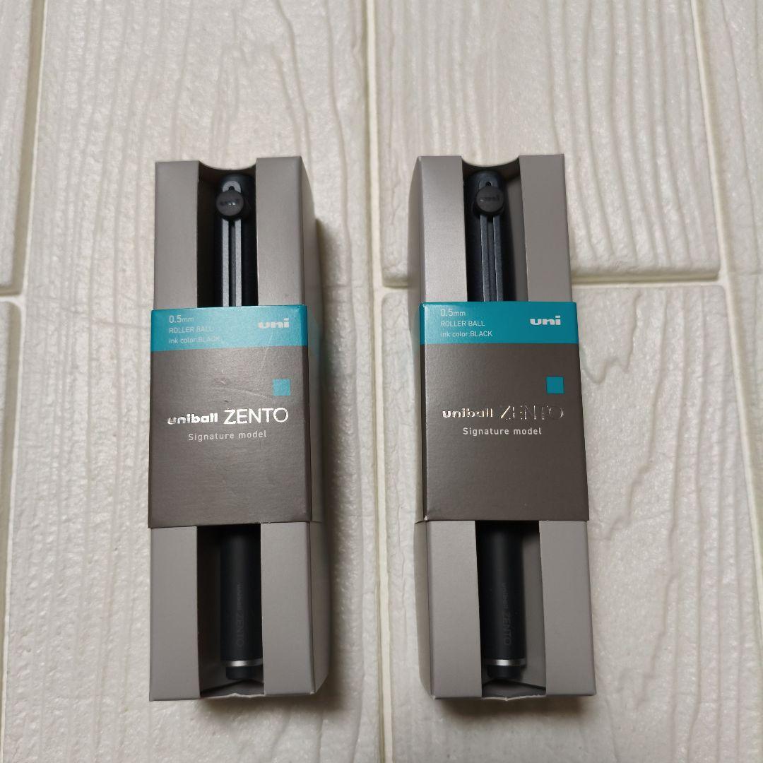 uniball ZENTO ユニボールゼント シグニチャー ブラック 2本セット