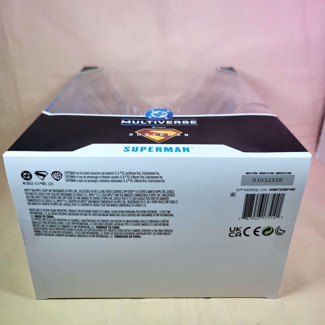 【マクファーレントイズ】新品 正規品 2025 映画 スーパーマン フィギュア