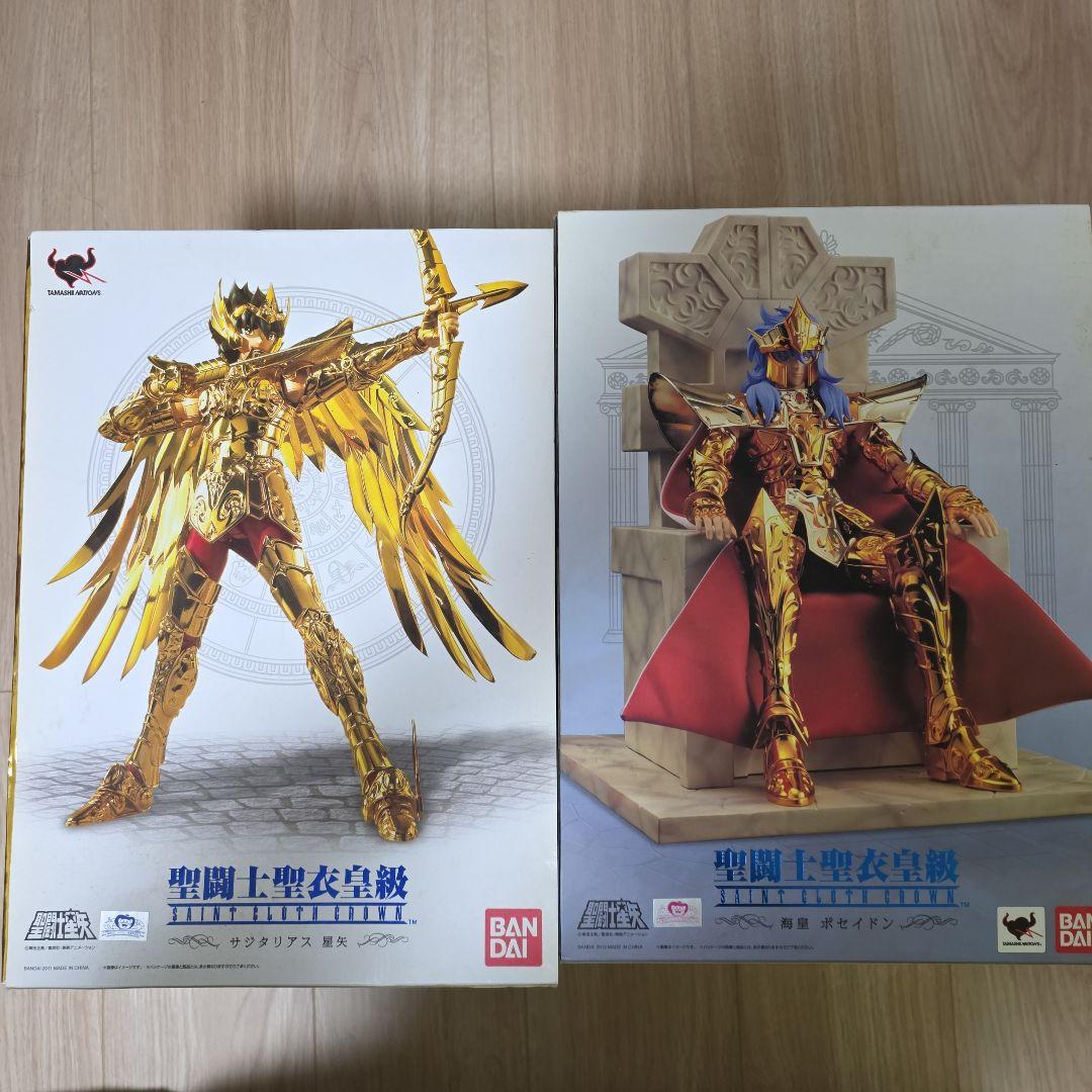 モ*ム様 聖闘士聖衣皇級 サジタリアス聖矢&ポセイドンセット