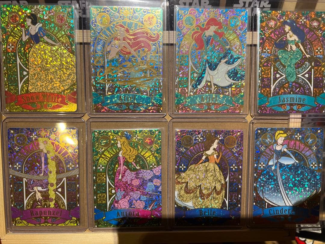 ディズニー マジックキャッスル キラキラシャイニースター プリンセスレア PSR