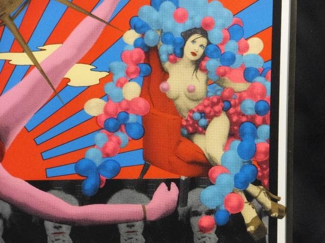 横尾忠則　直筆サイン『La ChapelleLand』シルクスクリーン1010H