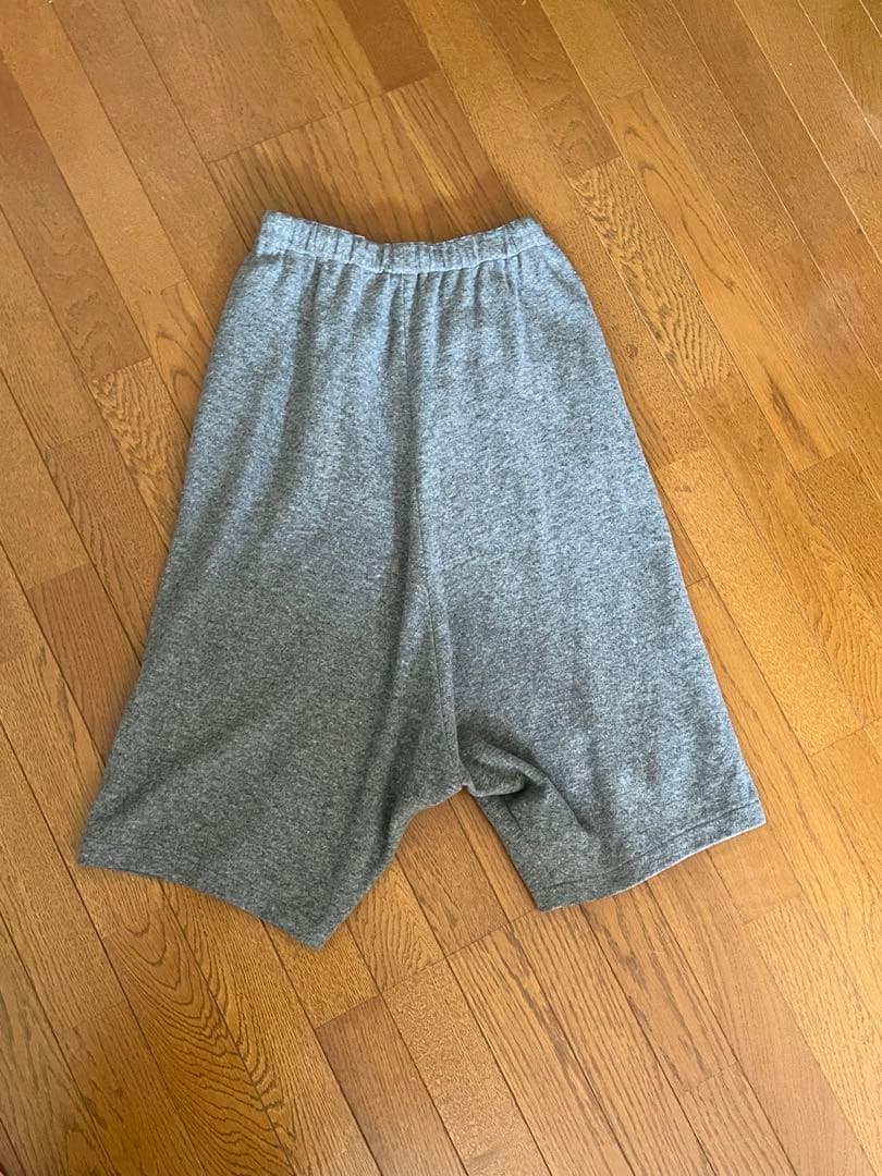 コムデギャルソンコムデギャルソン　グレー サルエルパンツ ゴムウエスト