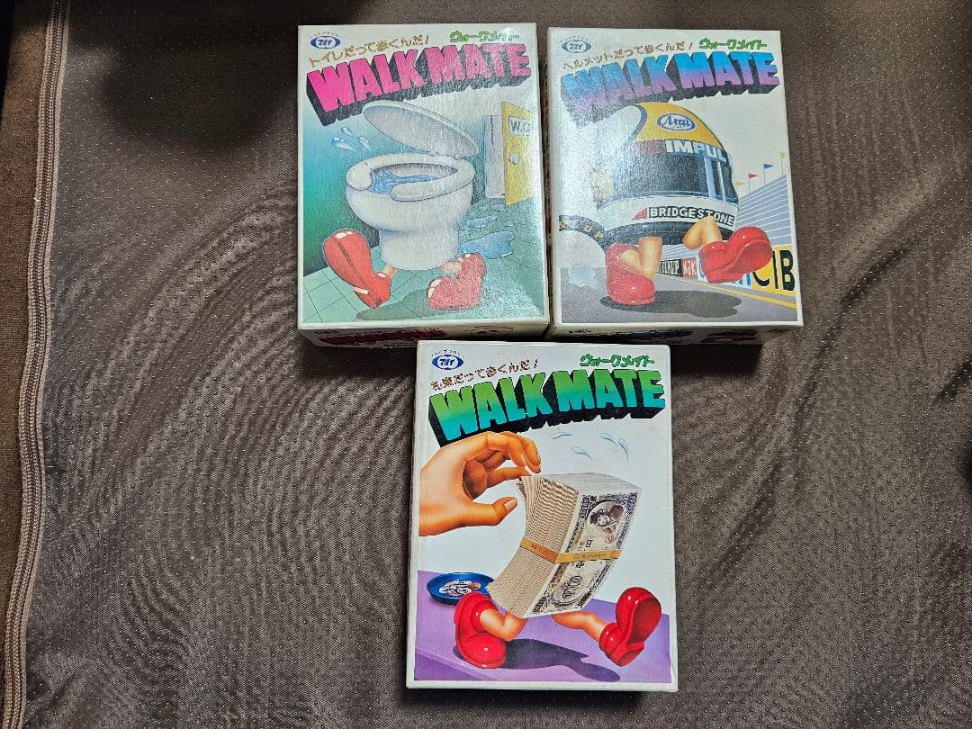 マルイ　ウォークメイト　札束だって歩くんだ！　と空箱２個　プラモデル