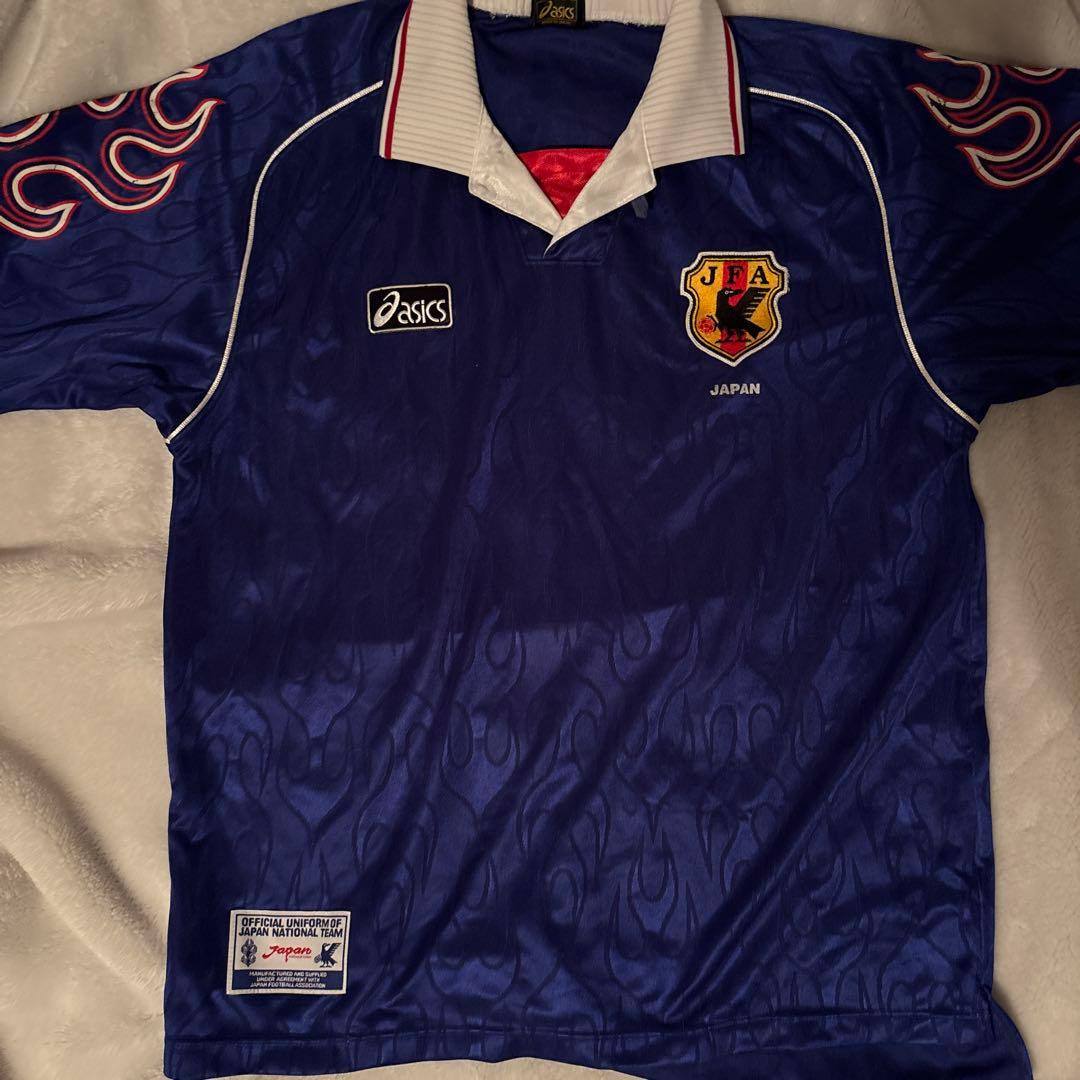 Asics 日本代表 サッカーシャツ フランスW杯