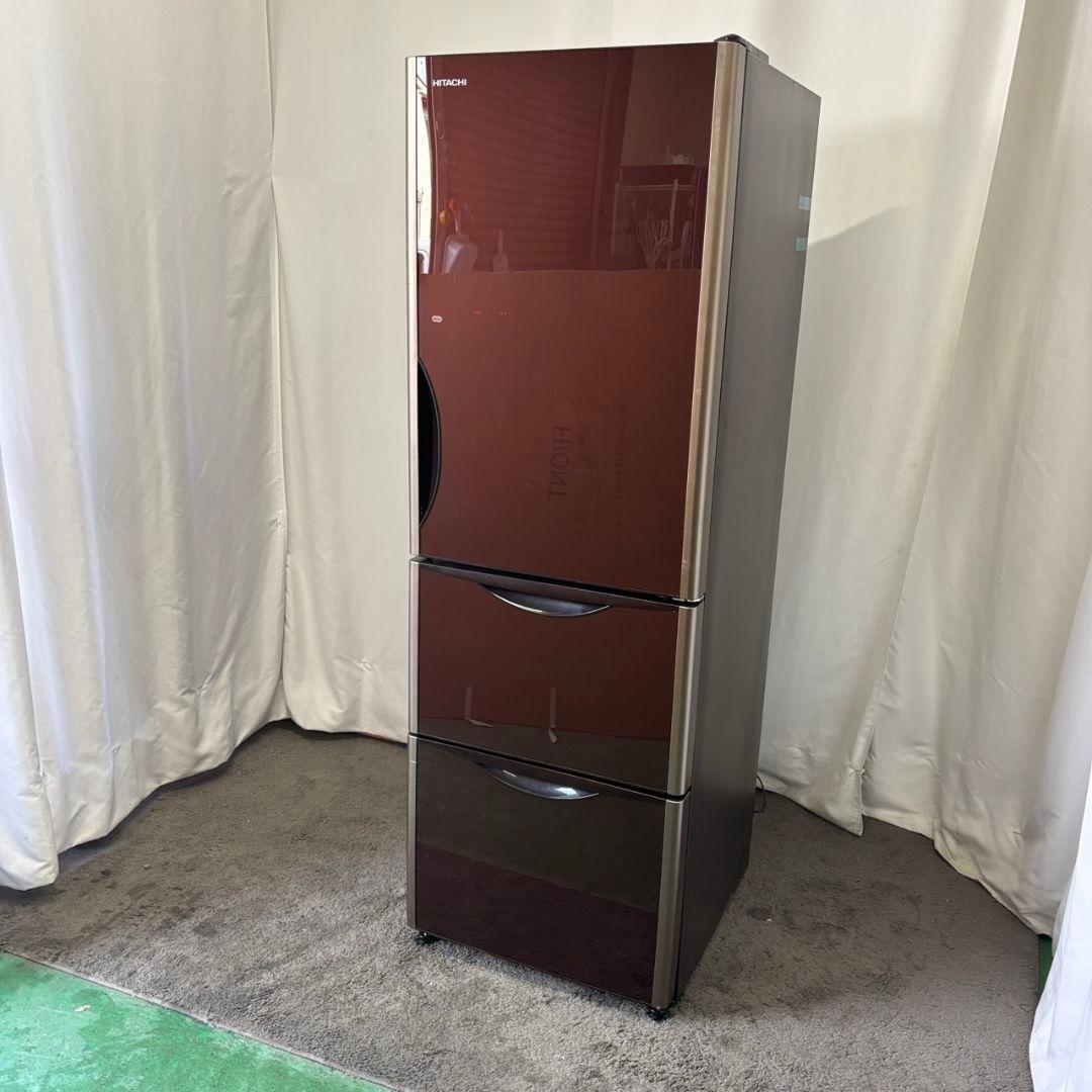 36　冷蔵庫　日立　大型　綺麗　右開き　真チル　300-400ℓ　安い　設置無料