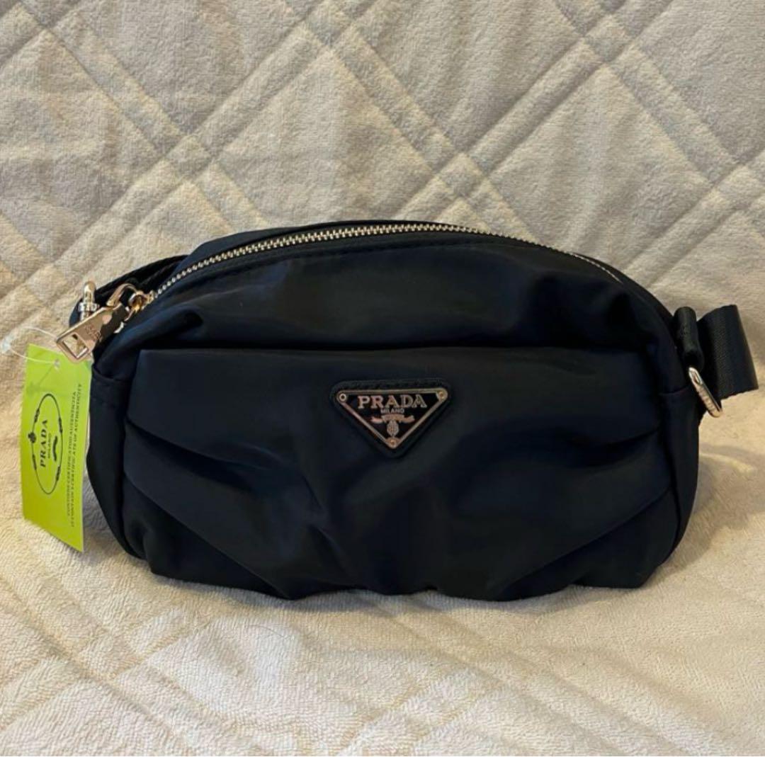 PRADAプラダ ノベルティ ミニショルダー バッグ ブラック 新品