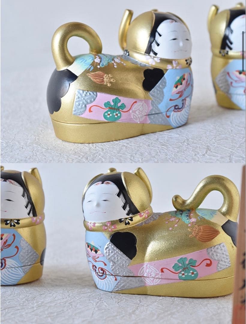 凡とろわ•*¨*•.¸犬筥 ひな祭り 久月雛人形 黒柳徹子 柏木由紀子