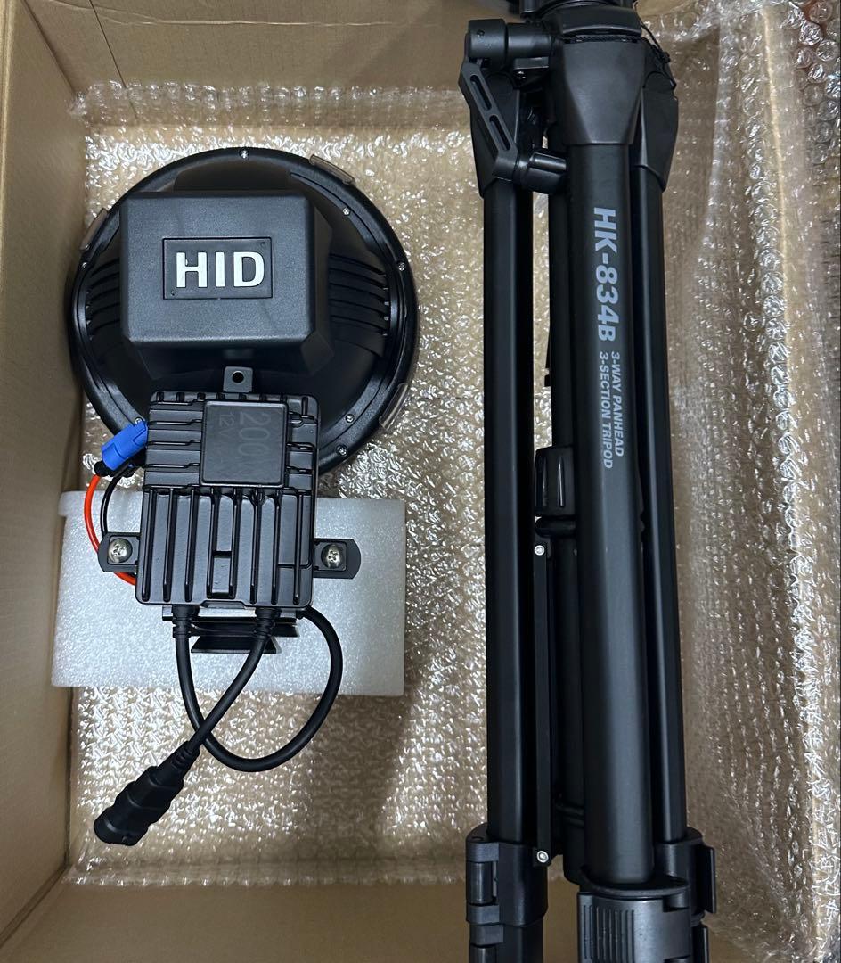 爆光 新品 強力 HID7インチ 115W 紫外線強化バルブ 灯火採集