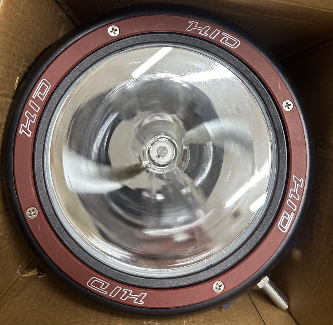 爆光 新品 強力 HID7インチ 115W 紫外線強化バルブ 灯火採集