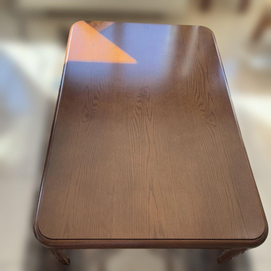 木製長方形電気こたつ 120×80×38㎝ DAIKEN製　送料8600円込み