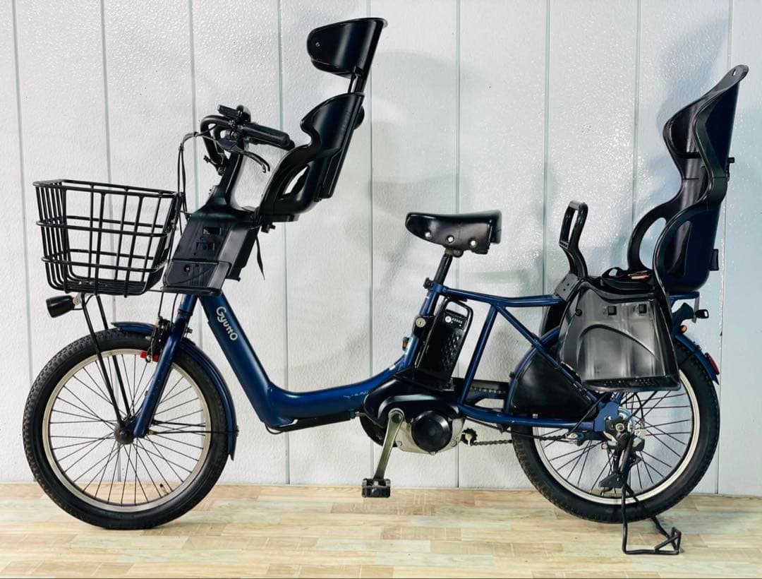 2615パナソニック16アンペア　3人乗り対応子供乗せ　電動アシスト自転車