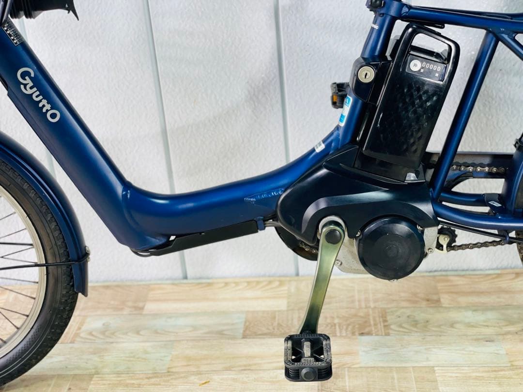 2615パナソニック16アンペア　3人乗り対応子供乗せ　電動アシスト自転車