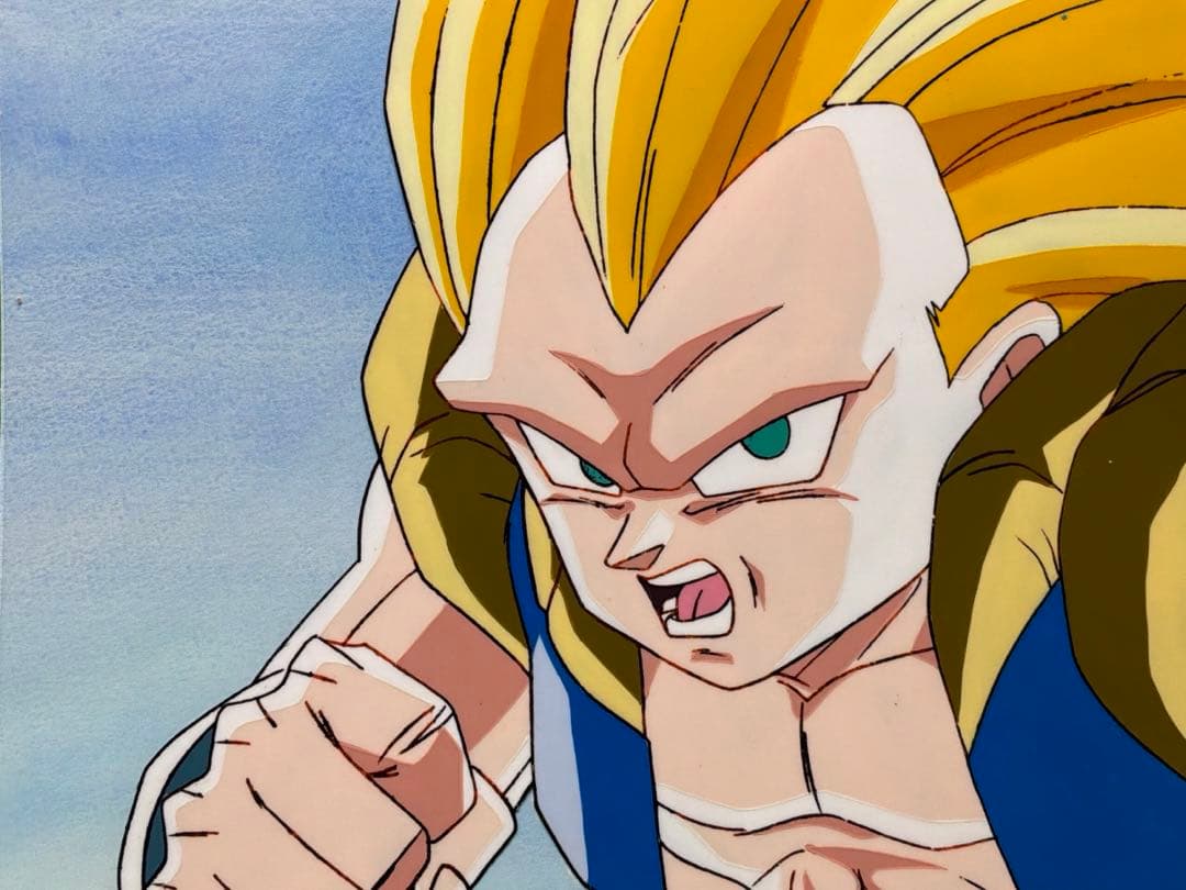 n*a様 ドラゴンボールZ セル画 ゴテンクス 超サイヤ人3
