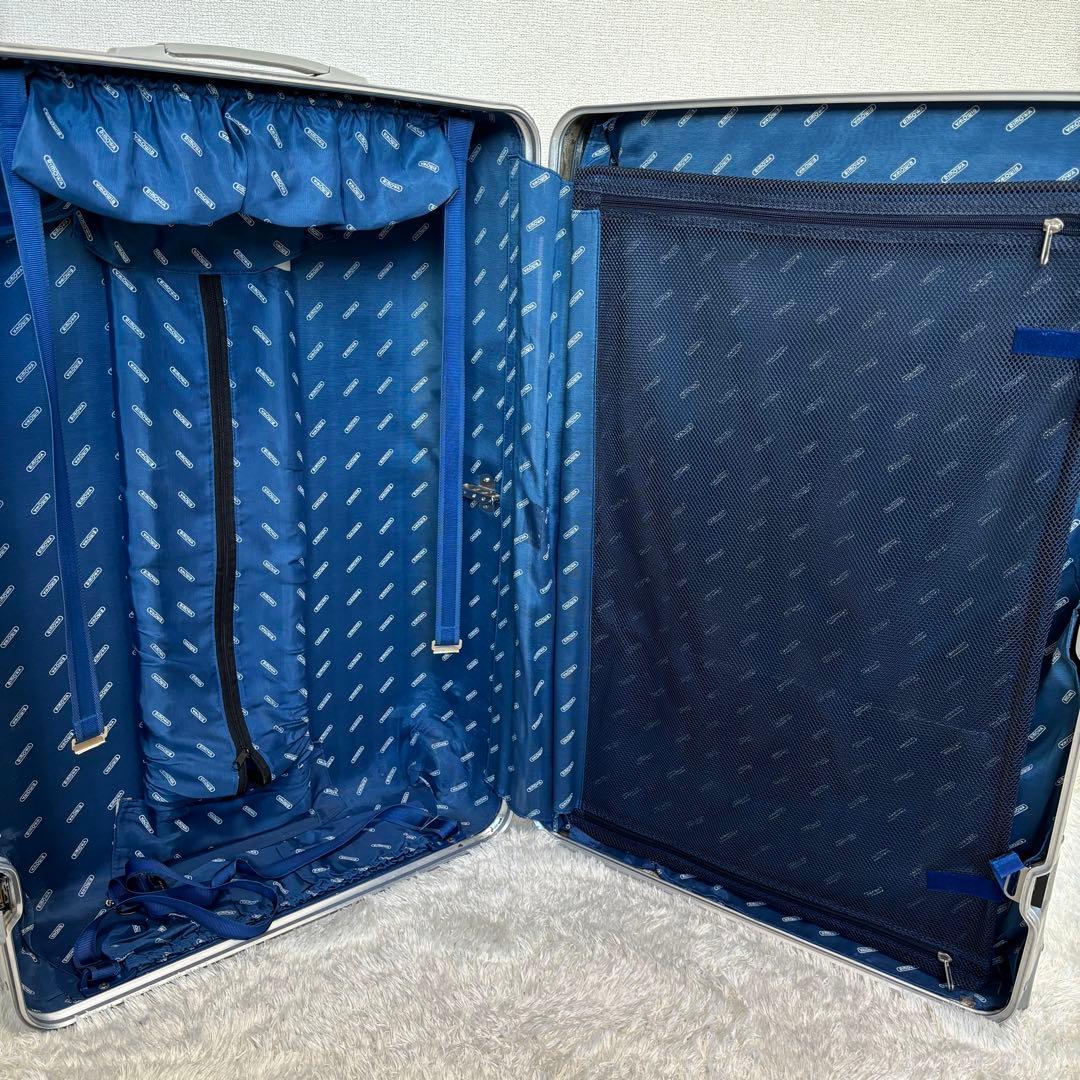 大容量✨78L！RIMOWA リモワ　アルミ　キャリーケース　2輪　シルバー