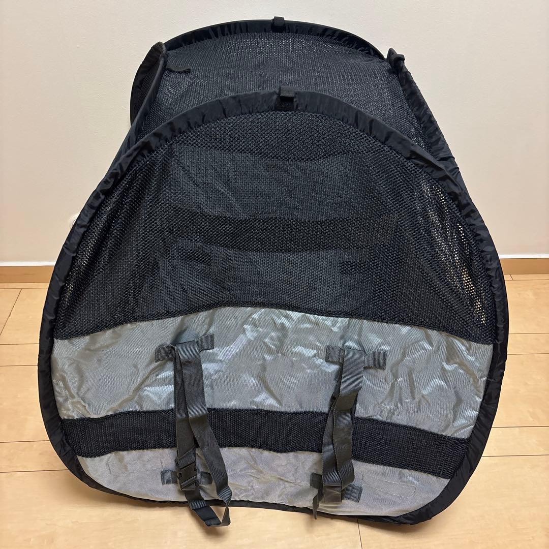 DOGBAG ブラック メッシュキャリーバッグ