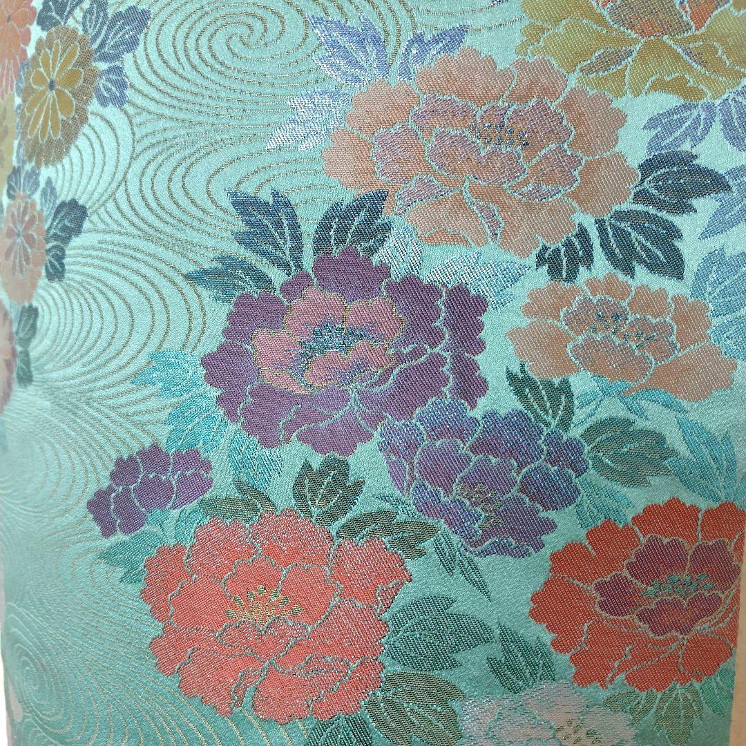 お琴カバー【澄】着物帯 ゆたん油単ハンドメイド 和楽器 袋帯 山田流生田流