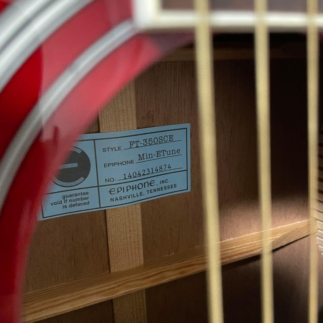 Epiphone エピフォン FT3580SCE Min-ETune