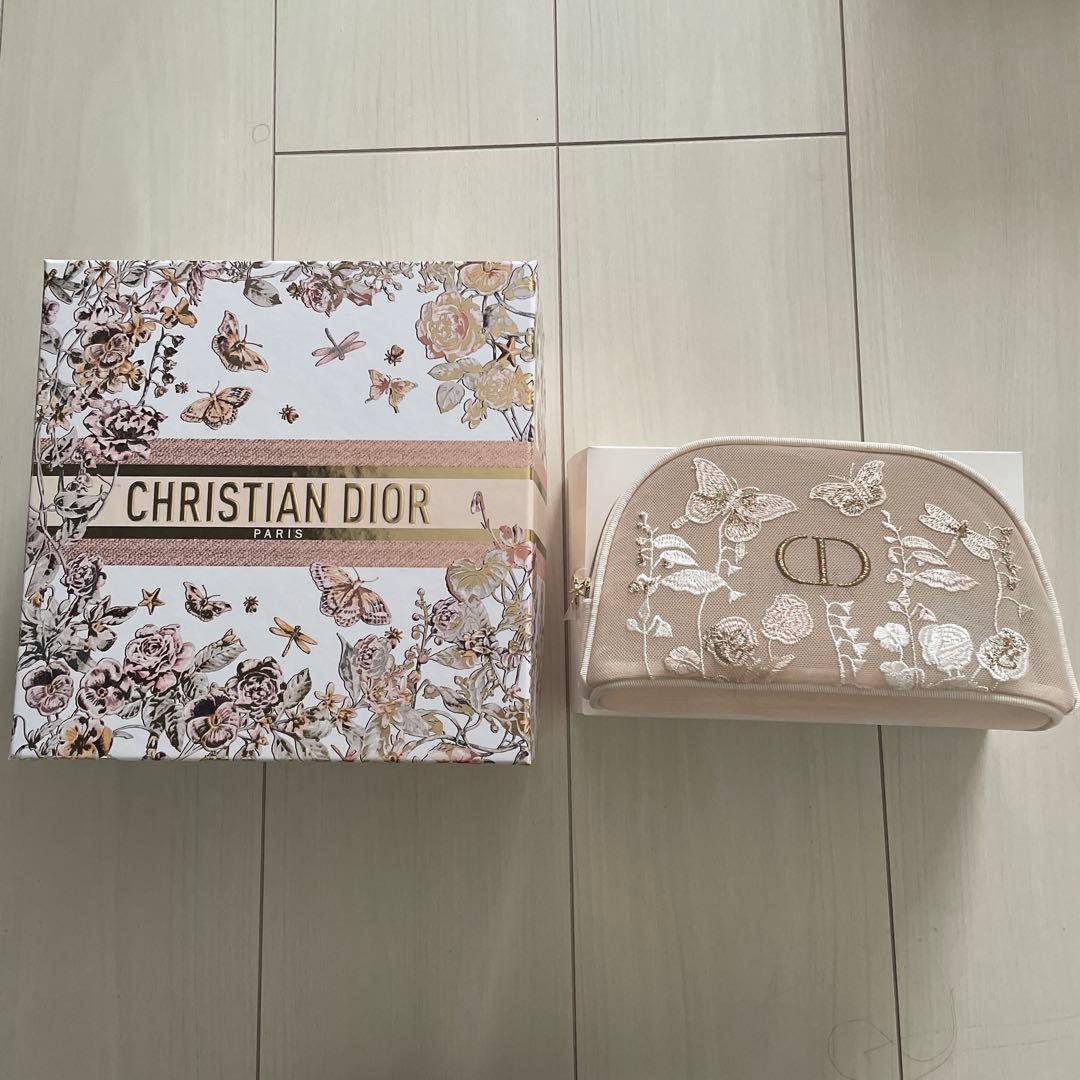 ボックス付き　DIOR ディオール　マザーズデイ　ポーチ　ノベルティ　母の日