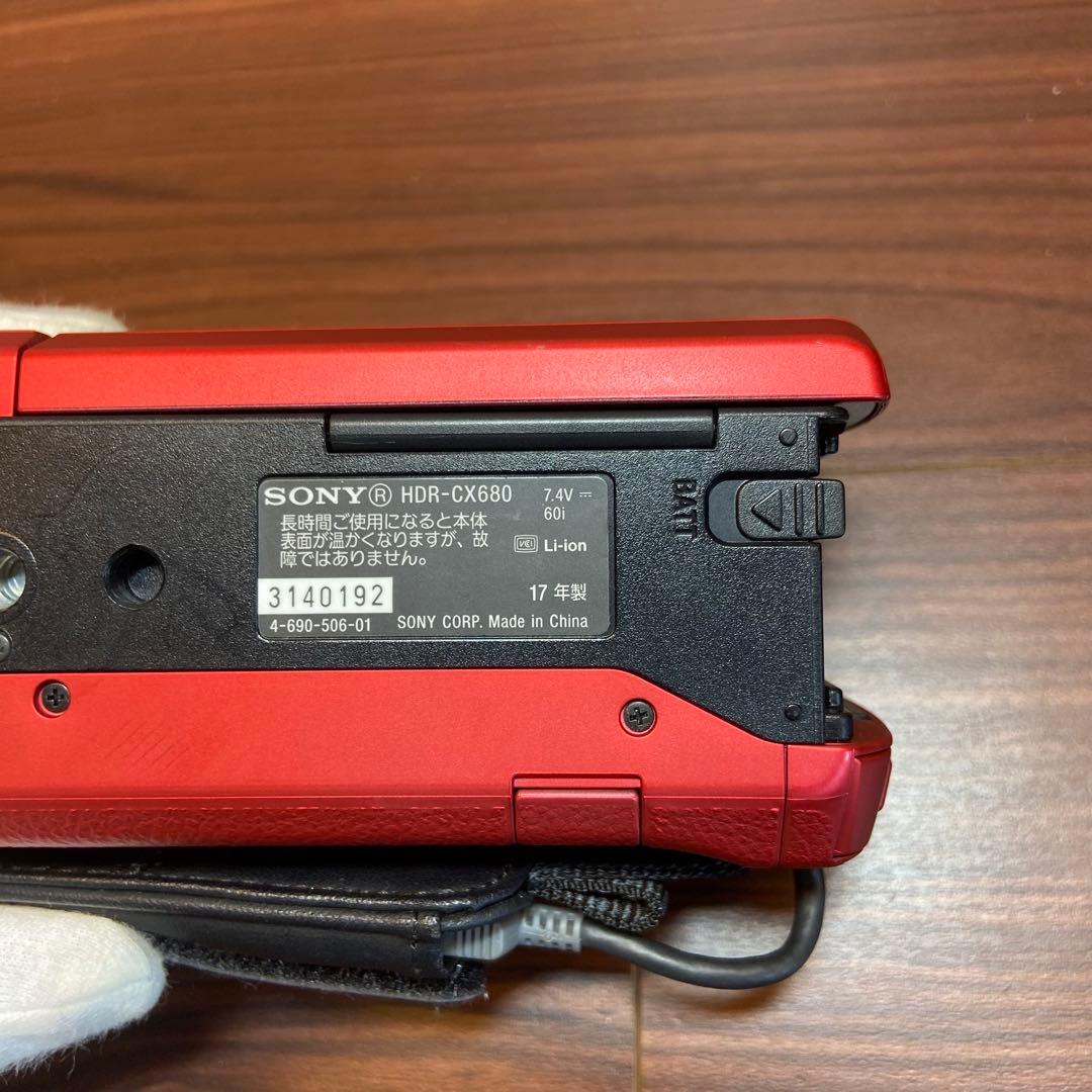 SONY HDR-CX680 ビデオカメラ ほぼ新品 4085